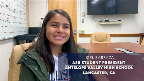Lancaster, CA AVHS ASB Student President Review